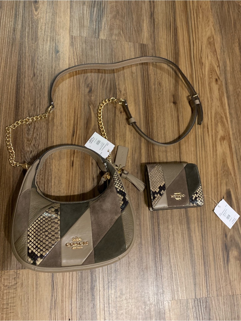 Coach Mini Crossbody Purse and Wallet